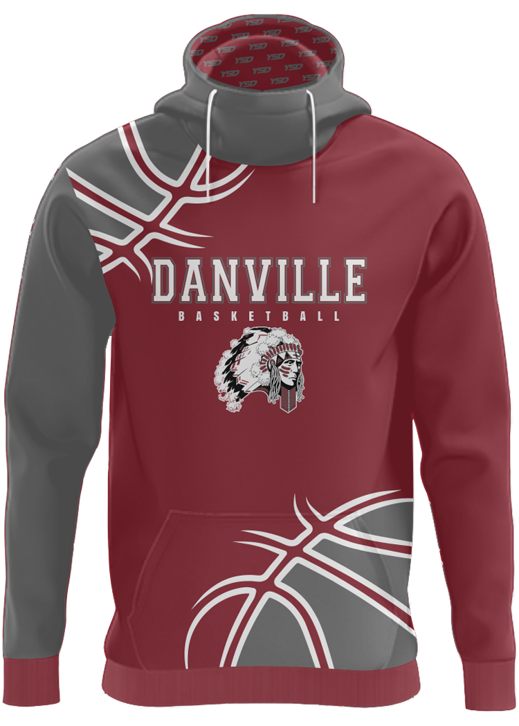 Danville Basketball Custom Print Hoodie – YSD