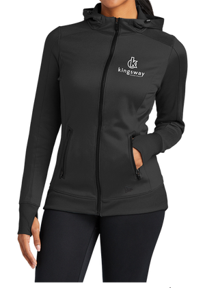 Kingsway Ladies Fleece Full-Zip Hoodie - YSD