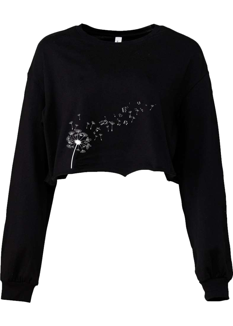 Show Choir Dandelion Crop Longsleeve Tee