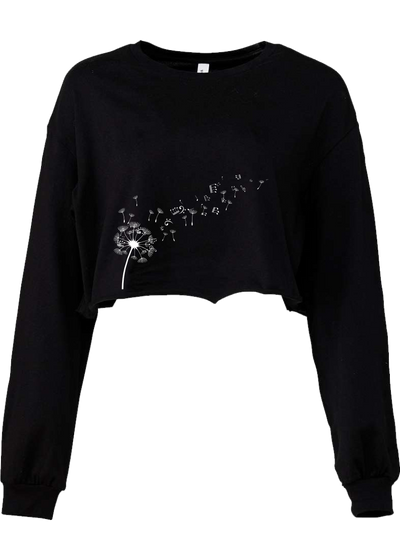 Show Choir Dandelion Crop Longsleeve Tee