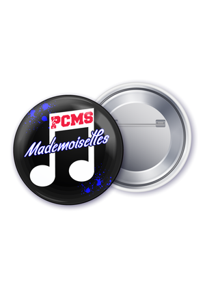 PCMS Mademoiselles button - YSD