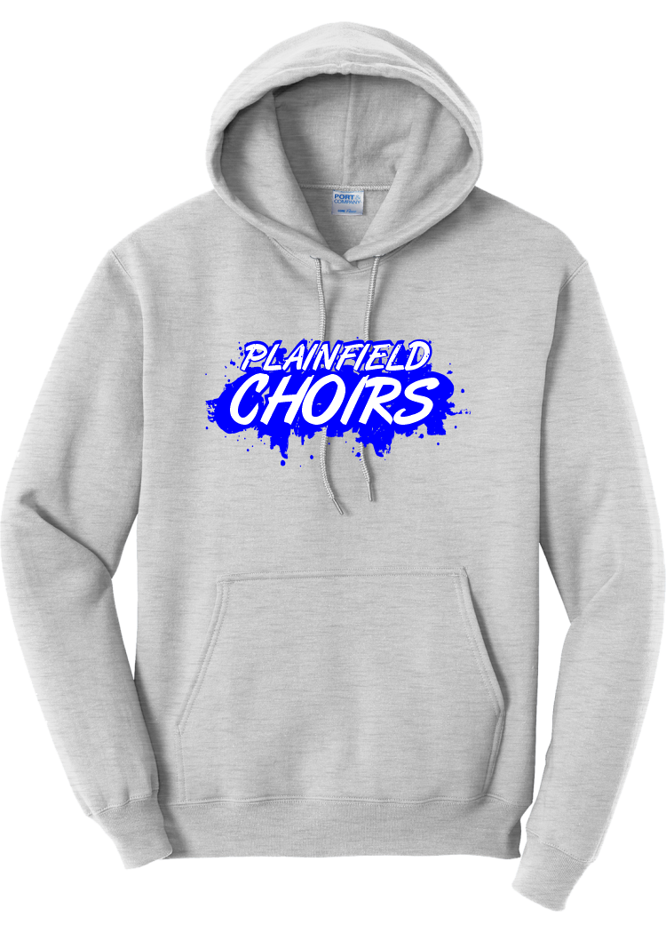 Plainfield Choirs Splatter Hoodie