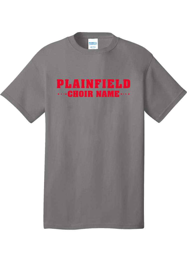 Plainfield High School Choir Name Design 2 T-shirt