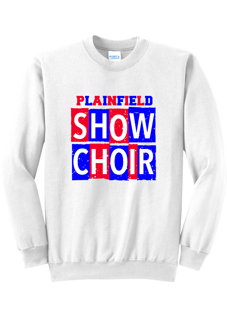 Plainfield Show Choir Blocks Crewneck