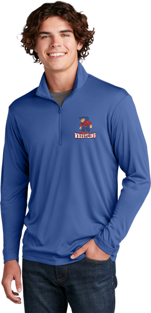 Plainfield Wrestling 1/4-Zip Pullover - Y&S Designs, LLC