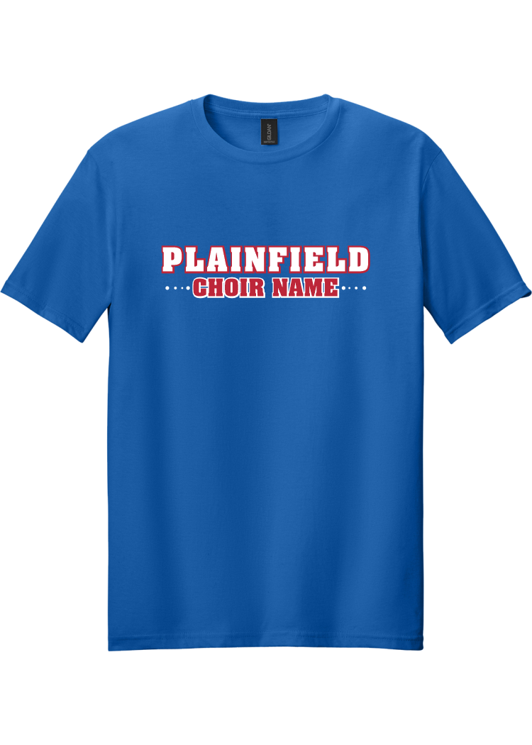 Plainfield Middle School Choir Name Design 1 T-shirt