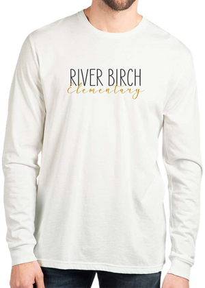 River Birch Elementary Unisex Long Sleeve Tee - Y&S Designs, LLC