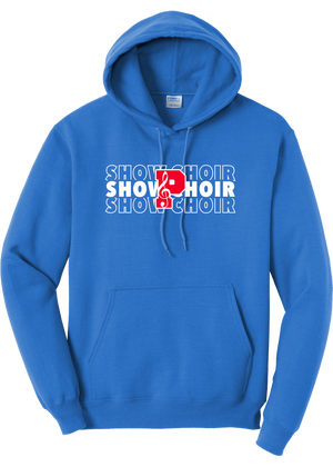 Plainfield Show Choir repeated Hoodie - YSD